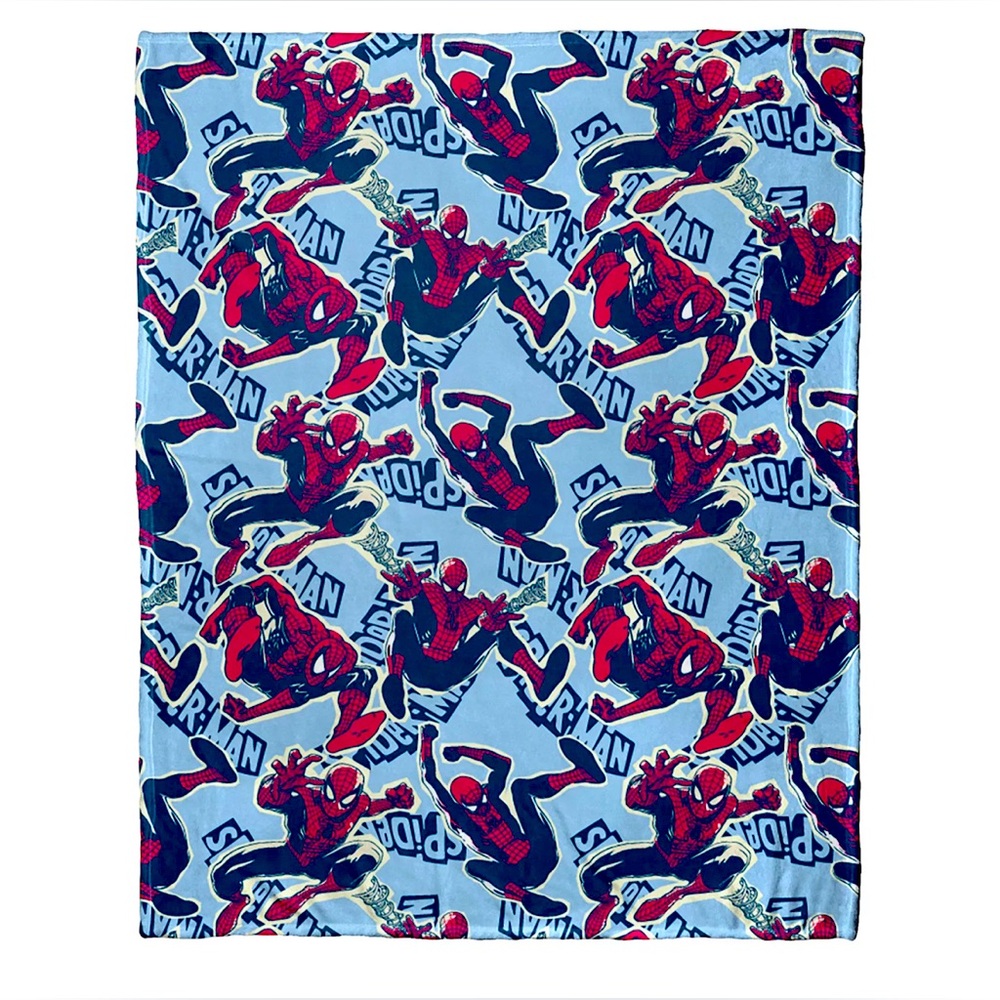 Spider-Man Micro Raschel Throw Blanket